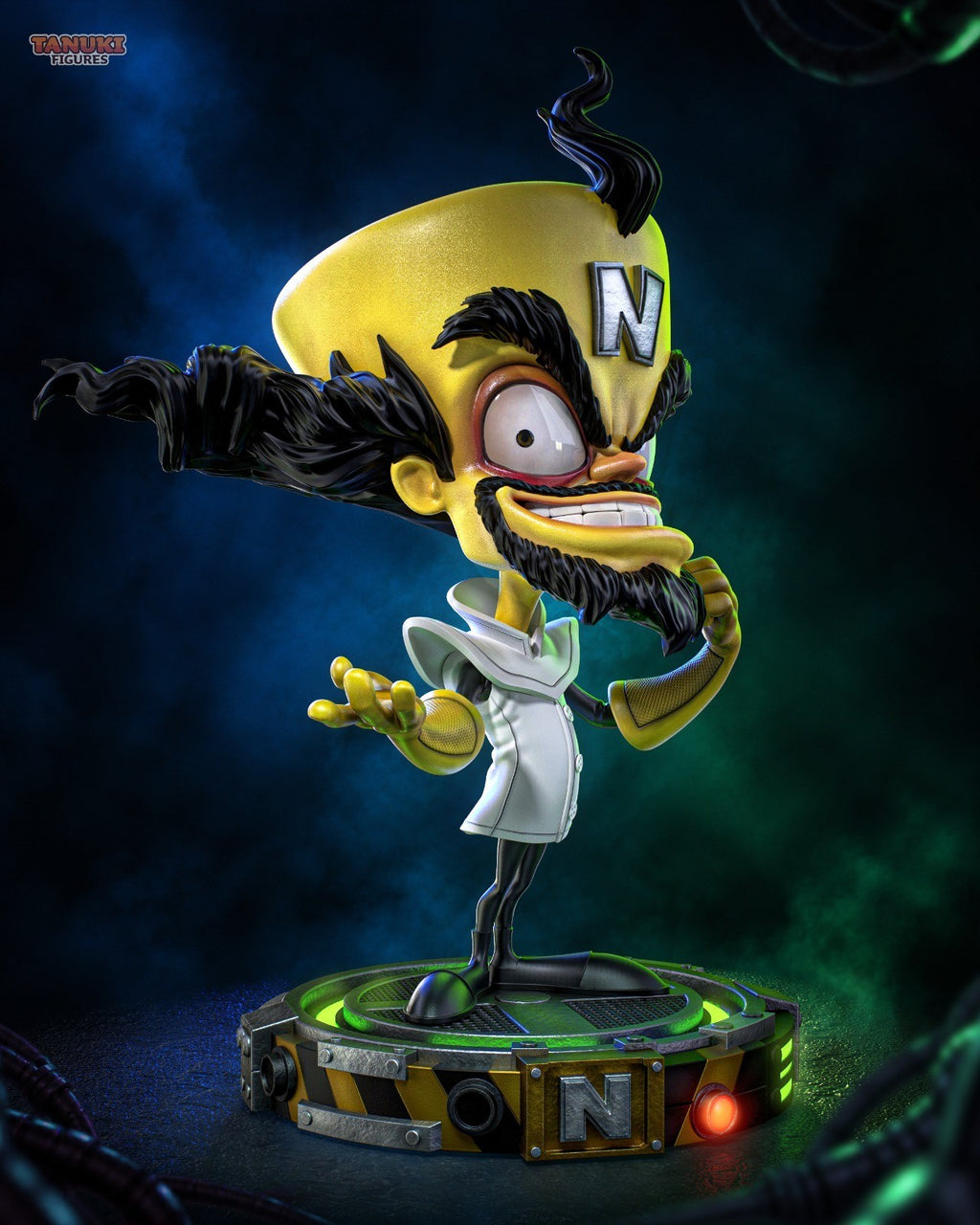 Neo Cortex (Crash Bandicoot) 3D Printed Garage Kit Figure