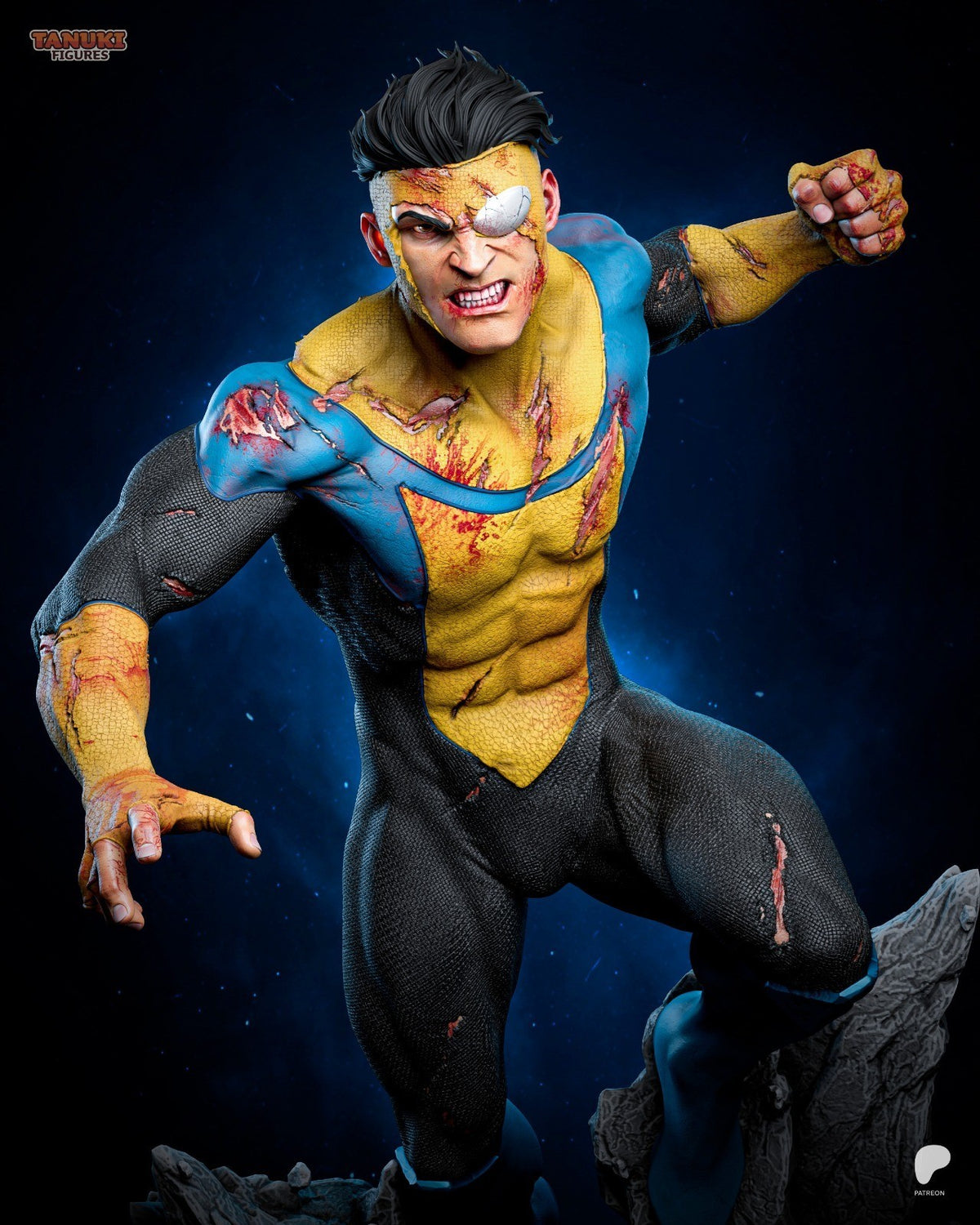 Mark (Invincible) 3D Printed Garage Kit Figure