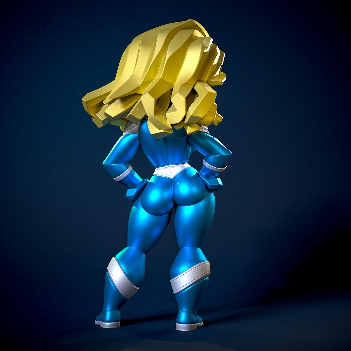 Sue Storm Marvel Fan Art Figure Full Colour 3D Printed Statue