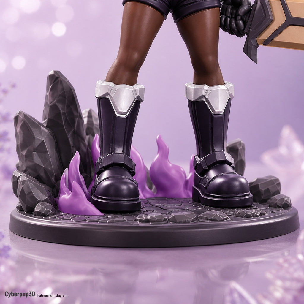 Magik Marvel Fan Art Figure Full Colour 3D Printed Statue