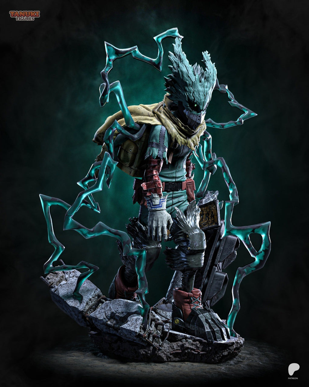 Deku (My Hero Academia) 3D Printed Garage Kit Figure