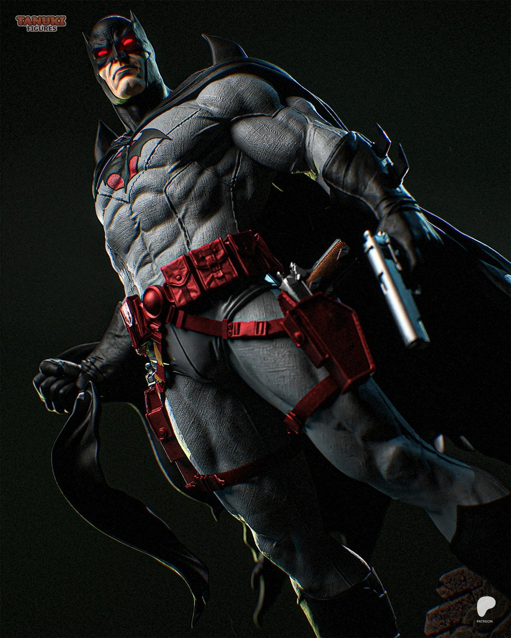 Thomas Wayne (Flashpoint) 3D Printed Garage Kit Figure