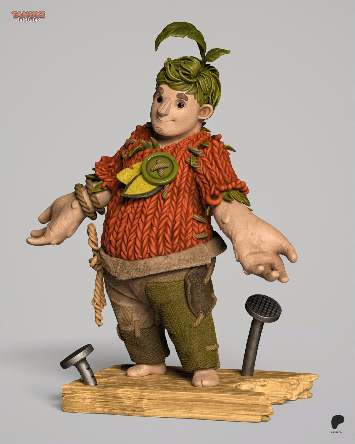 Cody (It Takes Two) 3D Printed Garage Kit Figure