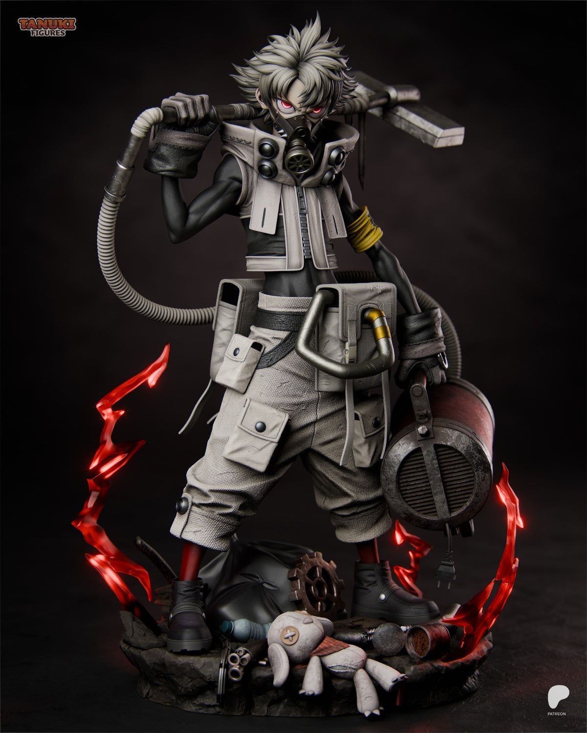 Rudo (Gachiakuta) 3D Printed Garage Kit Figure