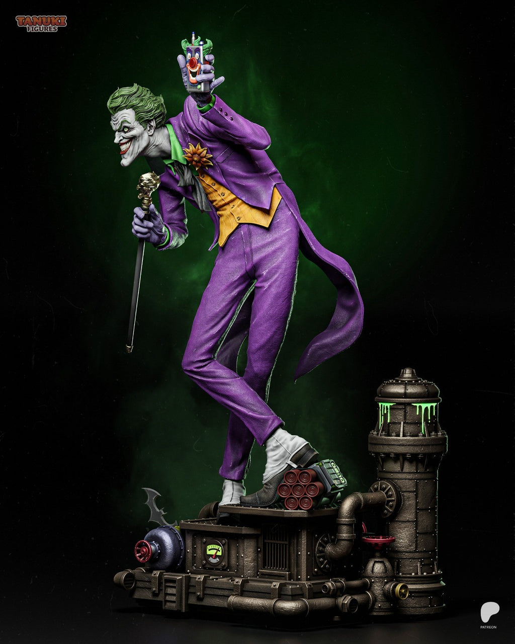 Joker (DC) 3D Printed Garage Kit Figure