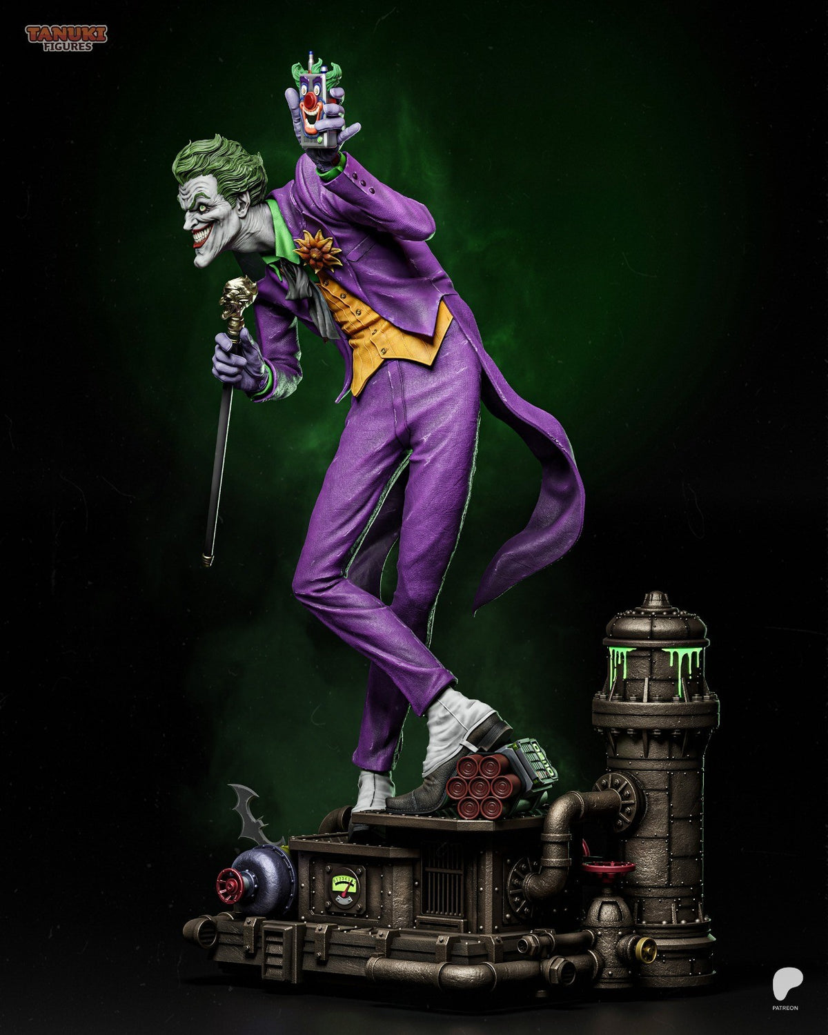 Joker (DC) 3D Printed Garage Kit Figure