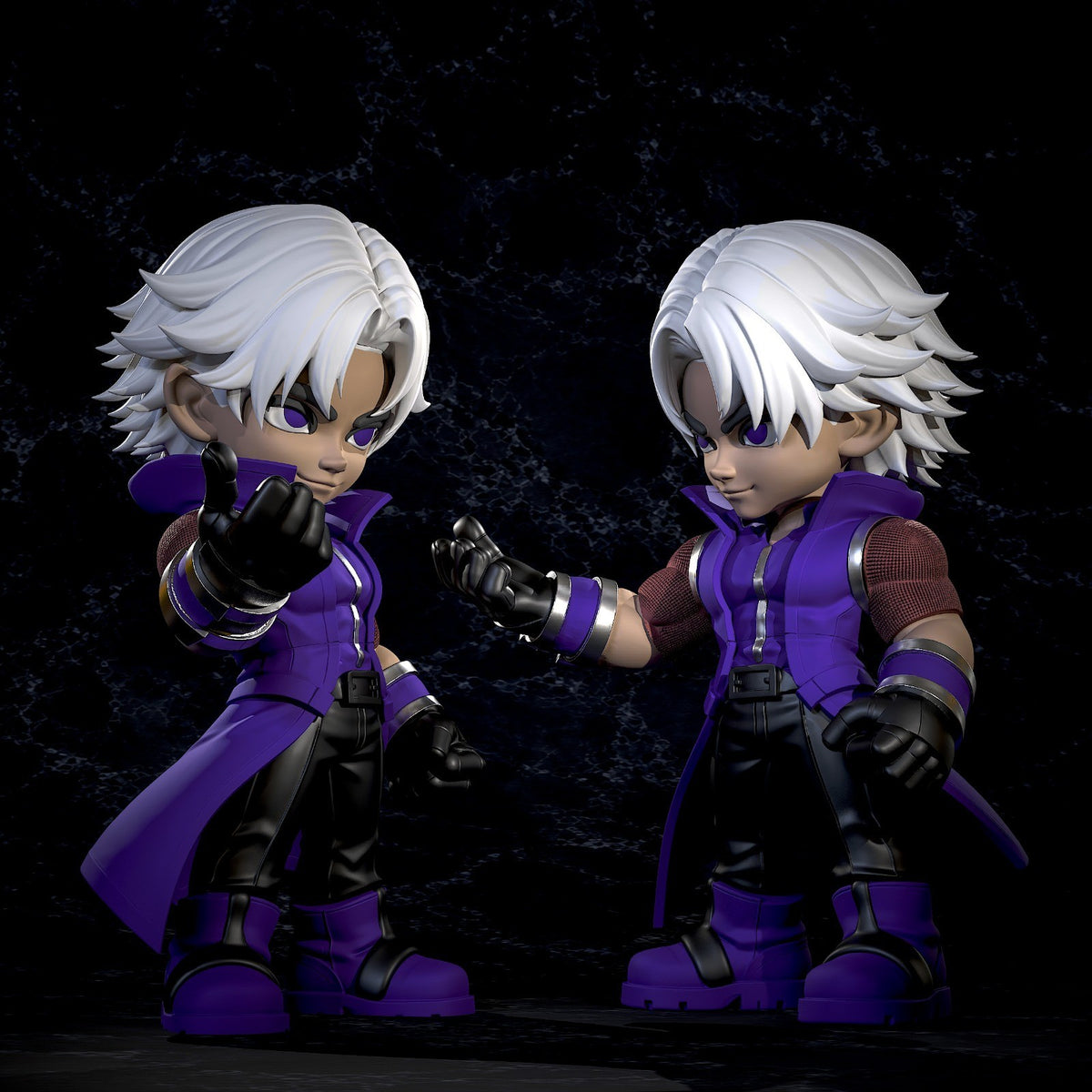 Lee Chaolan Tekken Fan Art Figure Full Colour 3D Printed Statue
