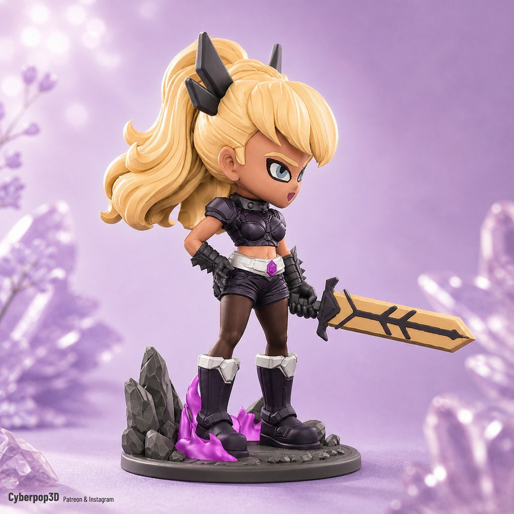 Magik Marvel Fan Art Figure Full Colour 3D Printed Statue