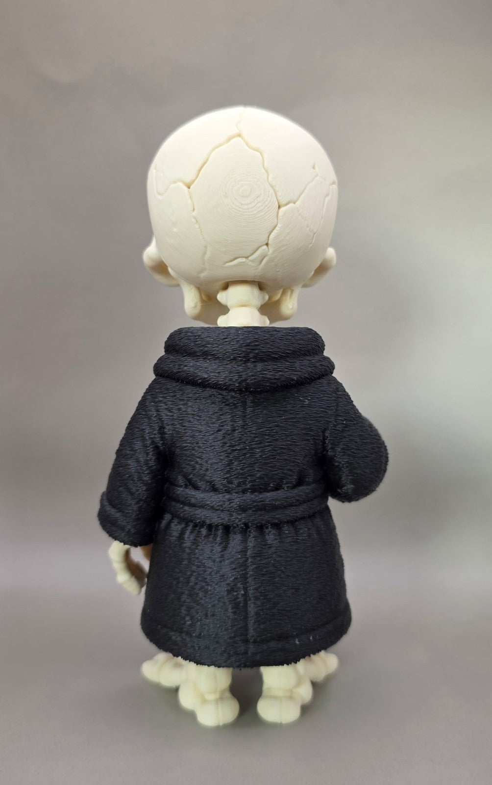 Tired Halloween Skeleton Figure