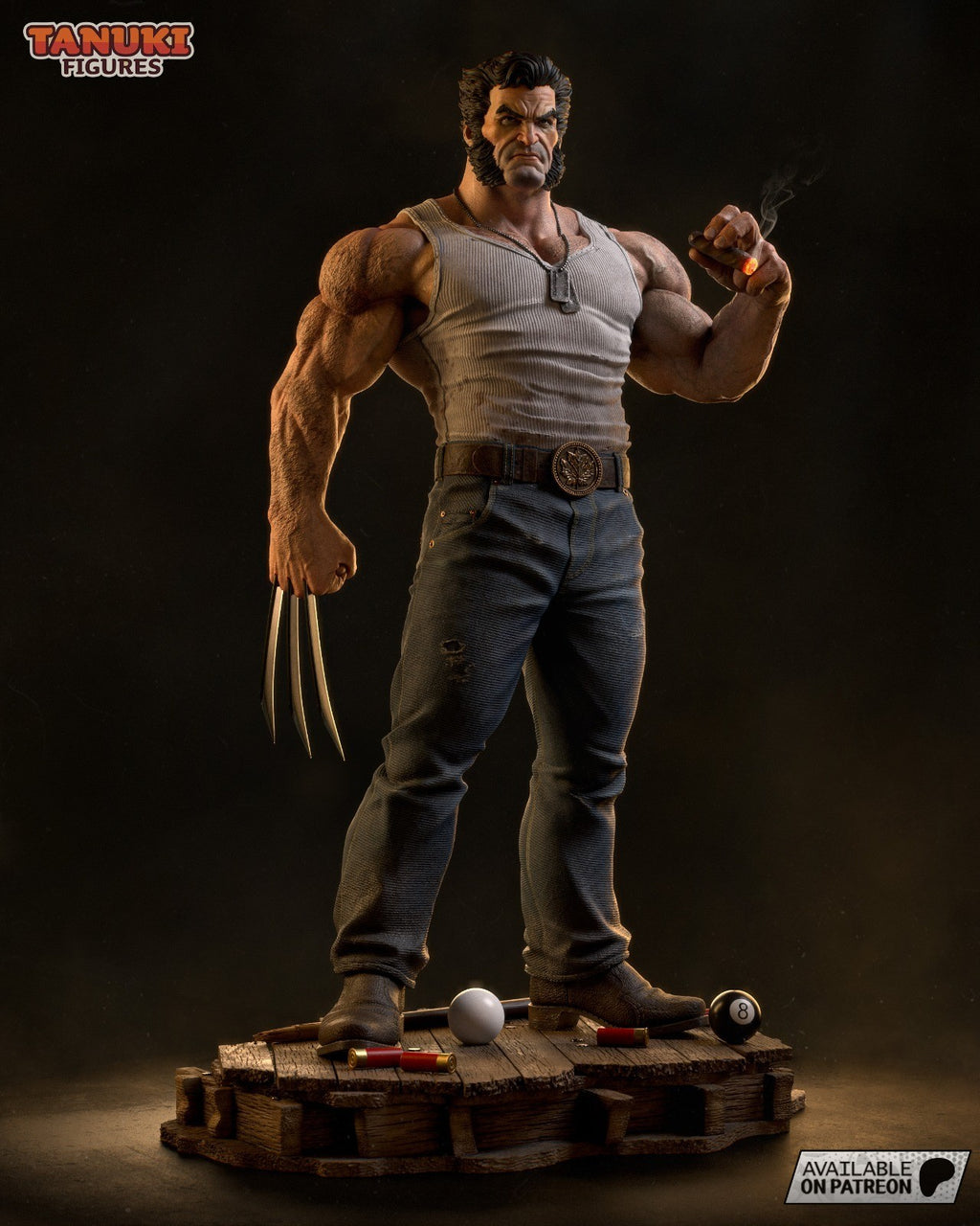 Logan (Marvel) 3D Printed Garage Kit Figure