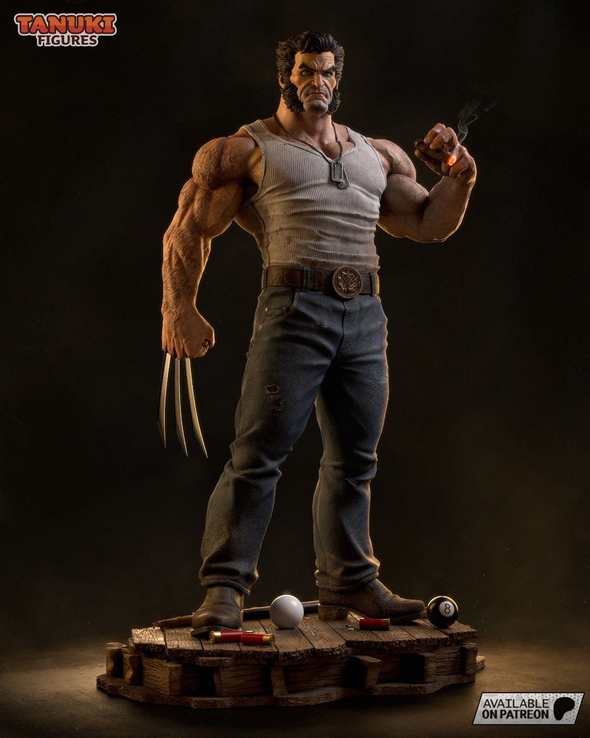 Logan (Marvel) 3D Printed Garage Kit Figure