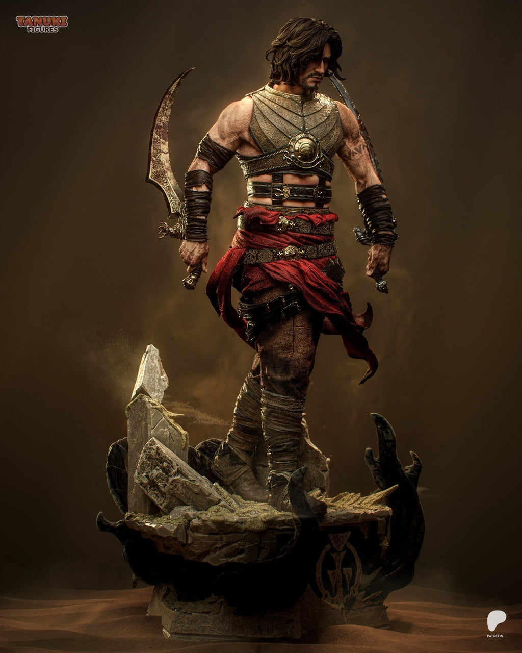 Prince of Persia 3D Printed Garage Kit Figure