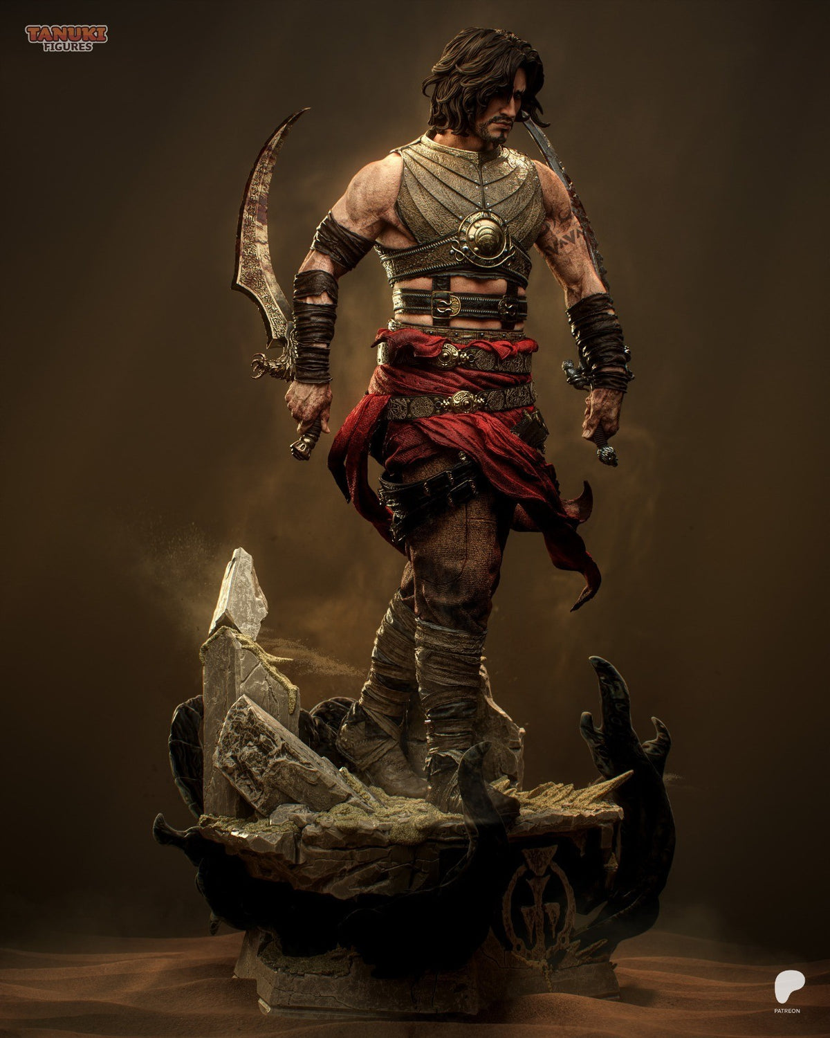 Prince of Persia 3D Printed Garage Kit Figure