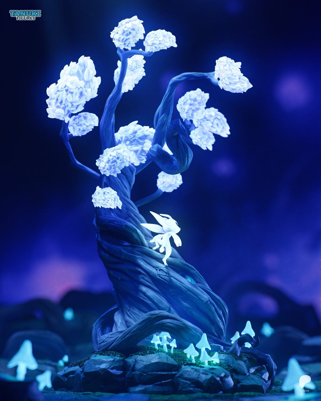Ori Toon (Ori and the Blind Forest) 3D Printed Garage Kit Figure