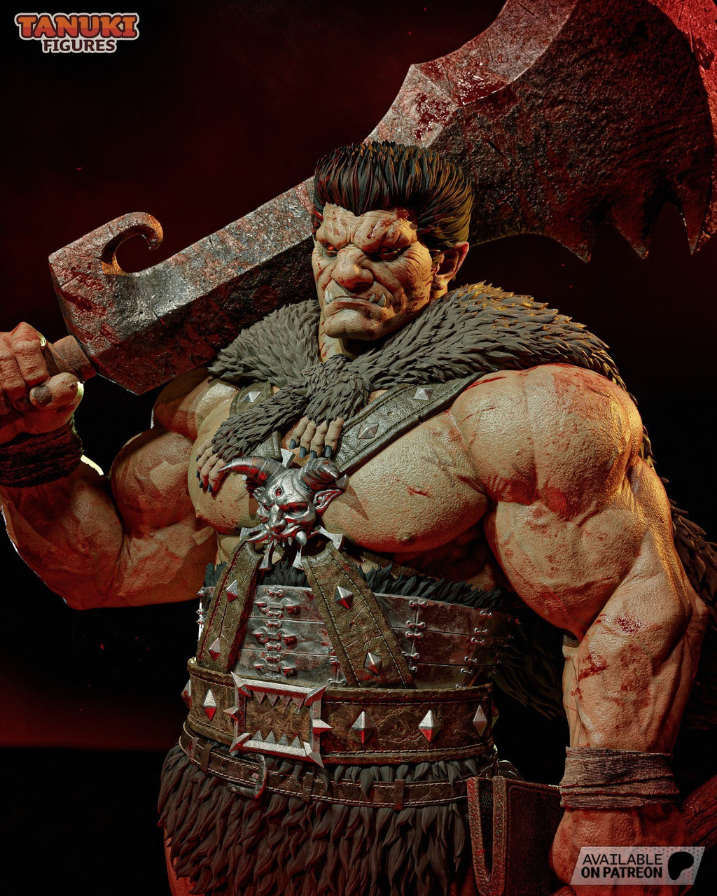 Zodd (Berserk) 3D Printed Garage Kit Figure