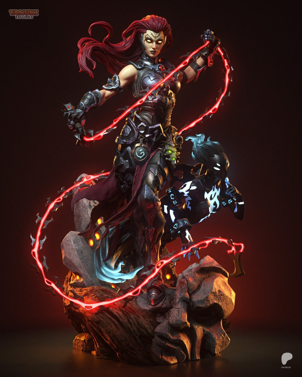 Fury (Darksiders) 3D Printed Garage Kit Figure