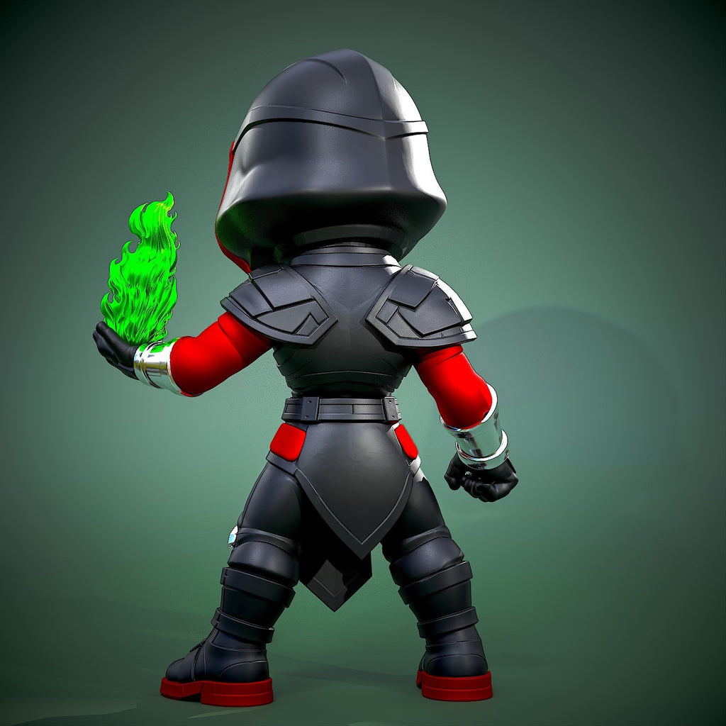Ermac Mortal Kombat Fan Art Figure Full Colour 3D Printed Statue