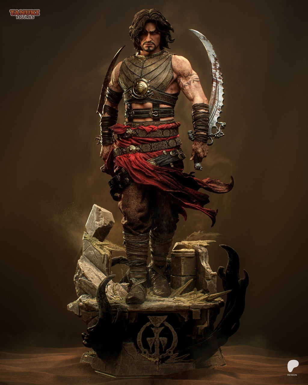 Prince of Persia 3D Printed Garage Kit Figure
