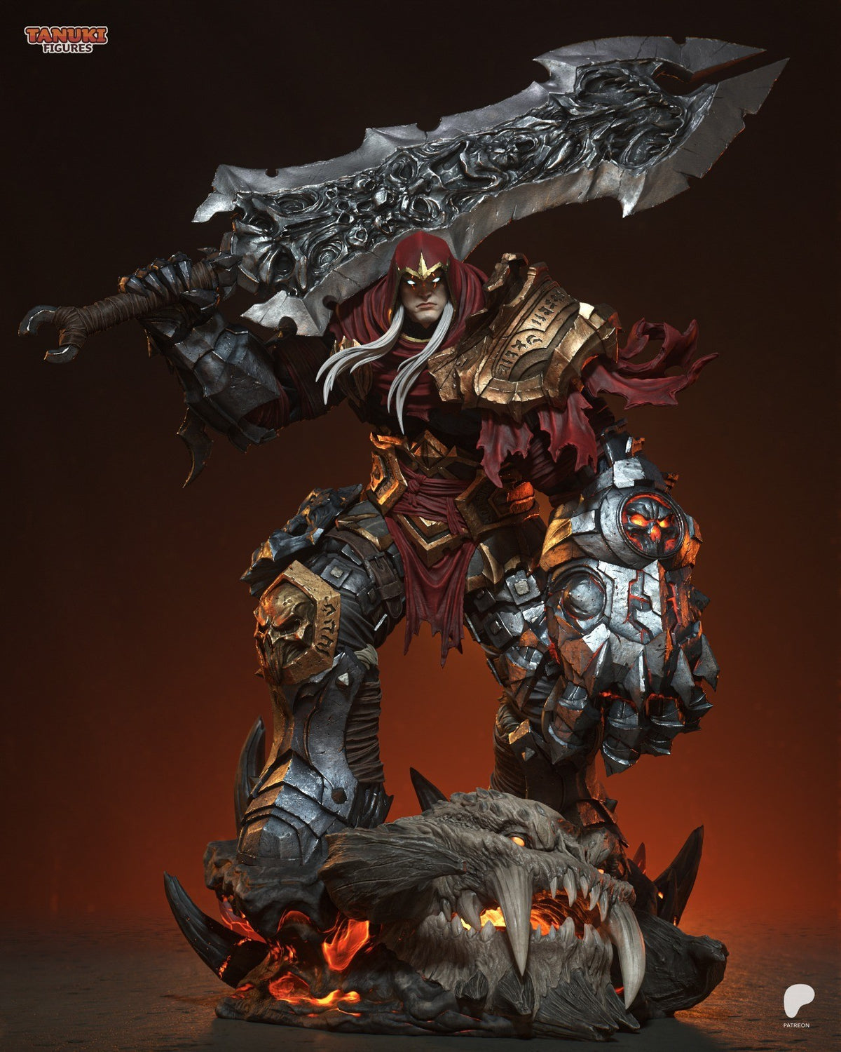 War (Darksiders) 3D Printed Garage Kit Figure