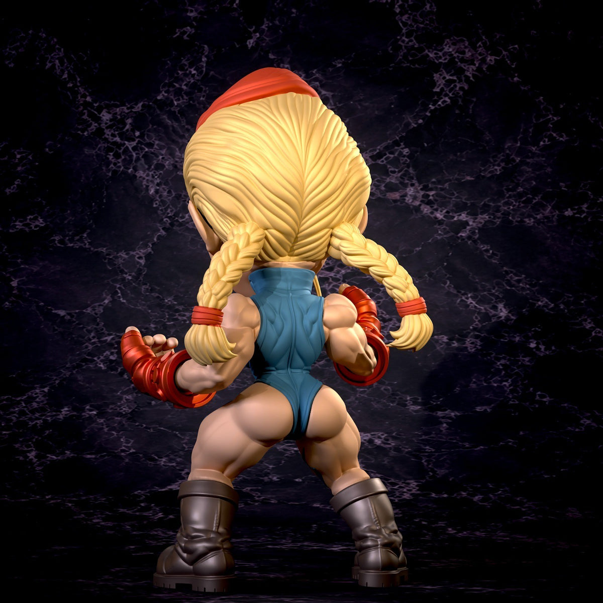 Cammy SF6 Street Fighter Fan Art Figure Full Colour 3D Printed Statue