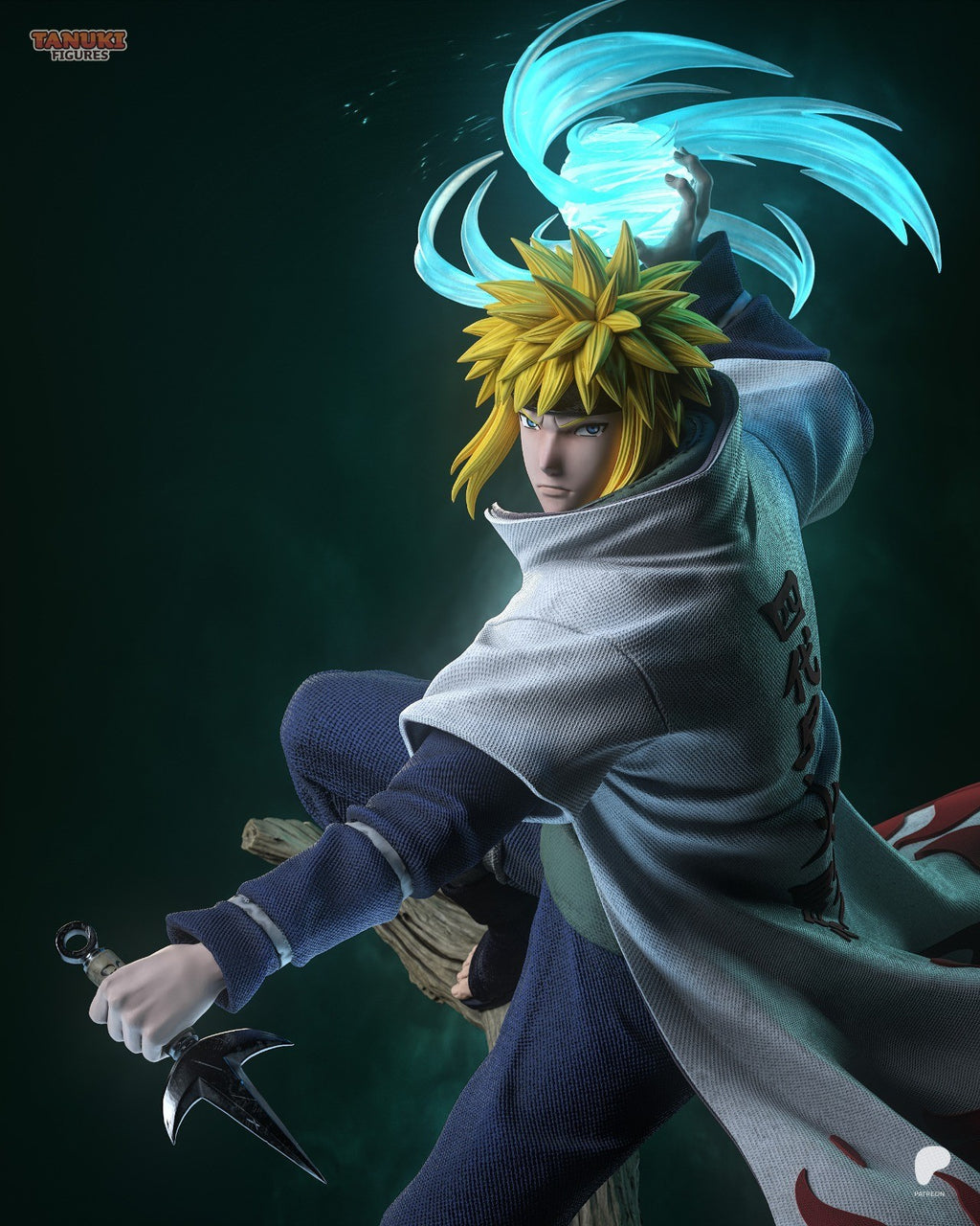 Minato (Naruto) 3D Printed Garage Kit Figure