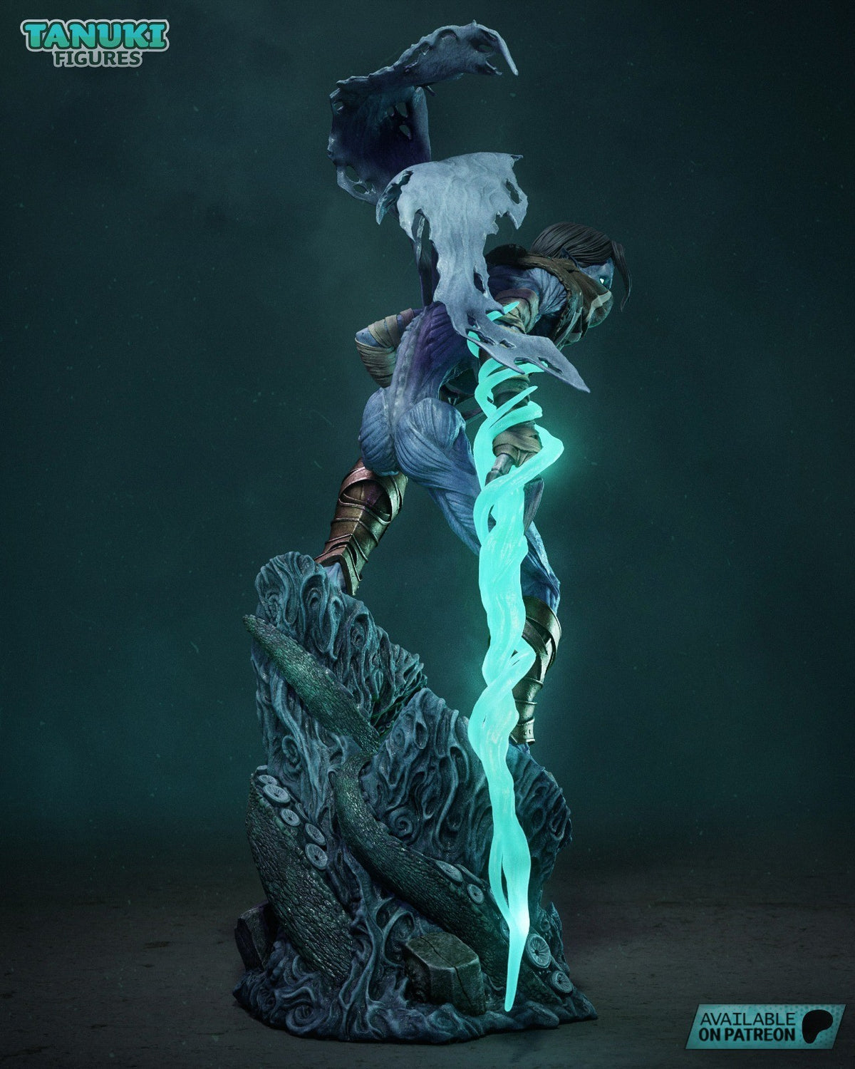Raziel (Soul Reaver) 3D Printed Garage Kit Figure
