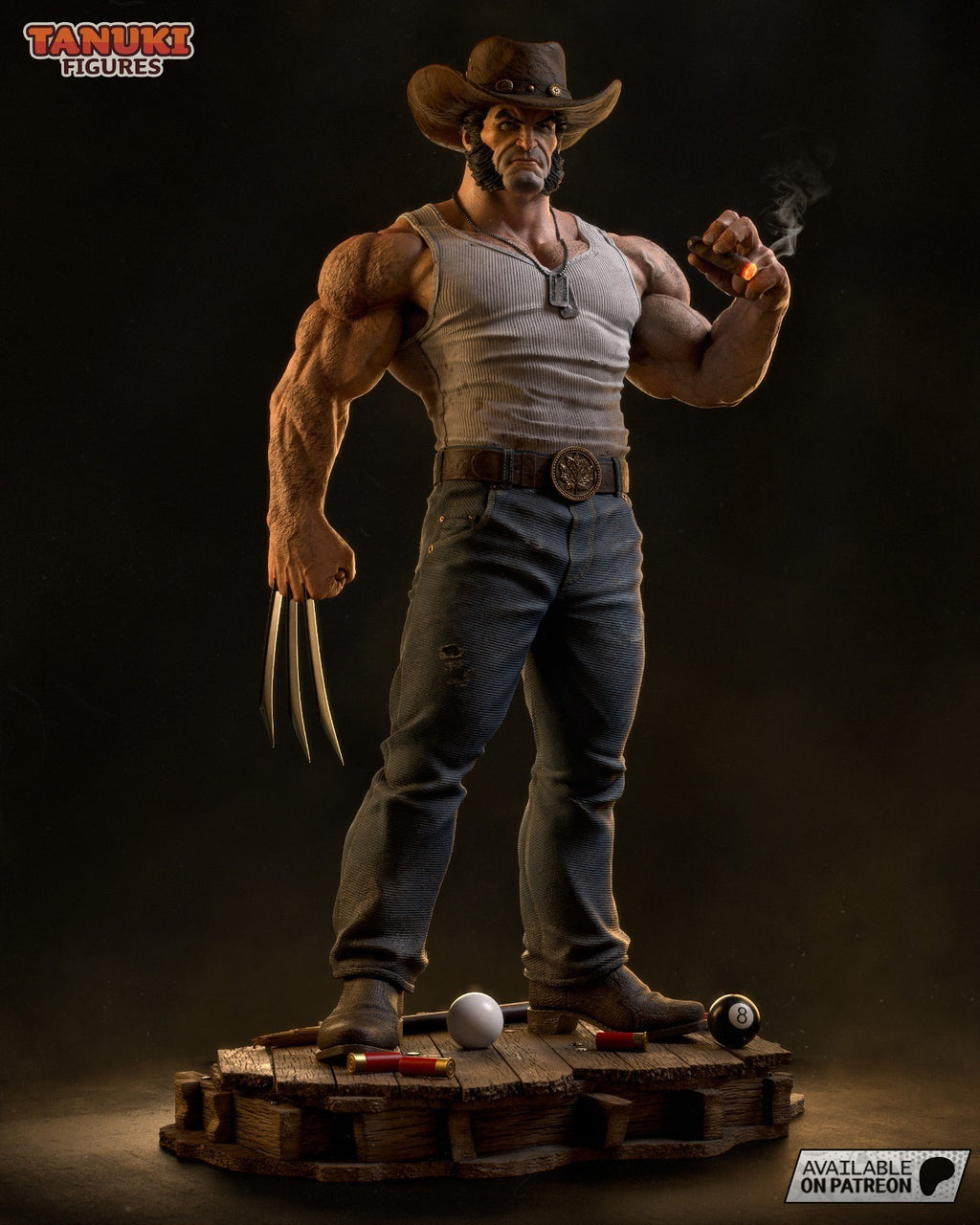Logan (Marvel) 3D Printed Garage Kit Figure