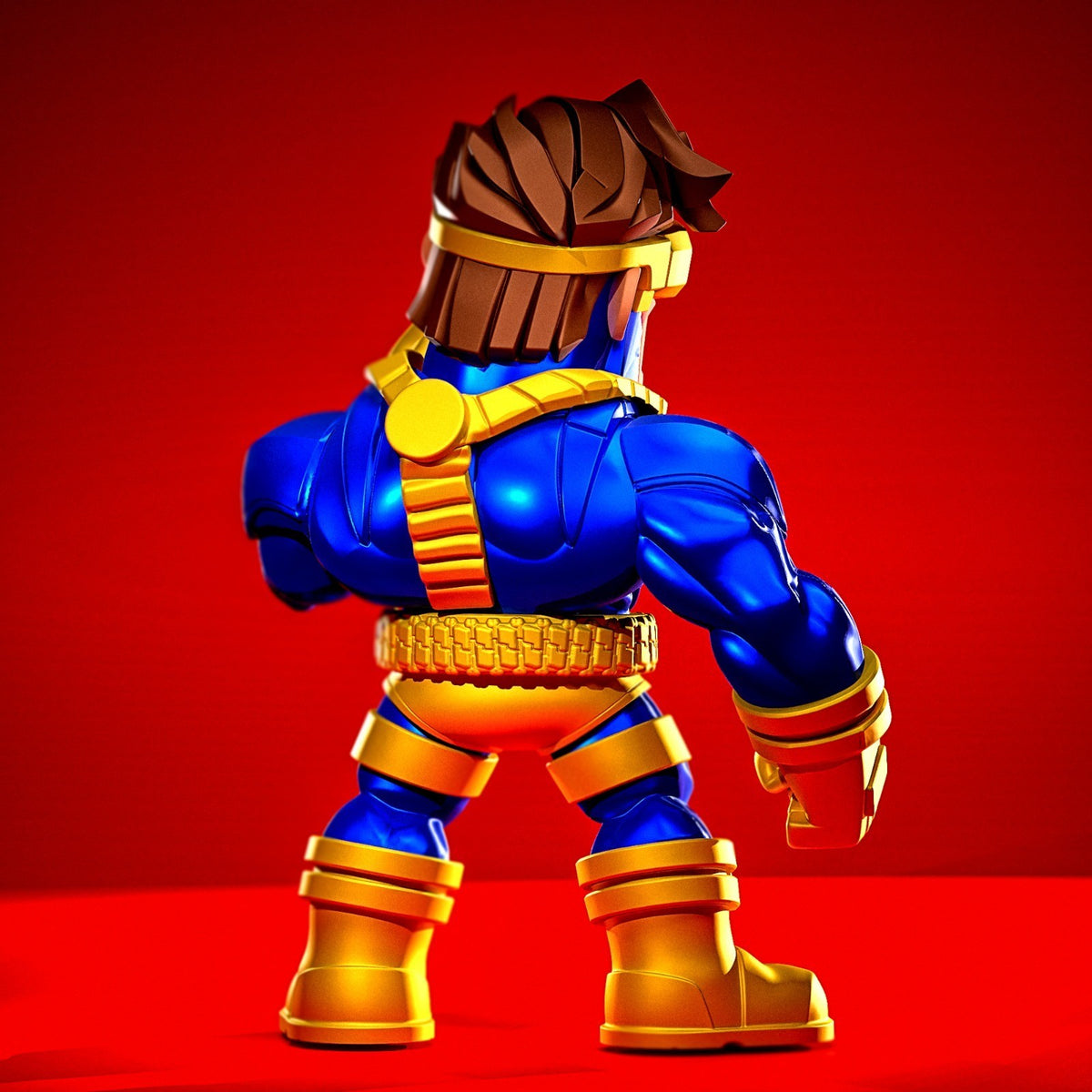 Cyclops Marvel Fan Art Figure Full Colour 3D Printed Statue