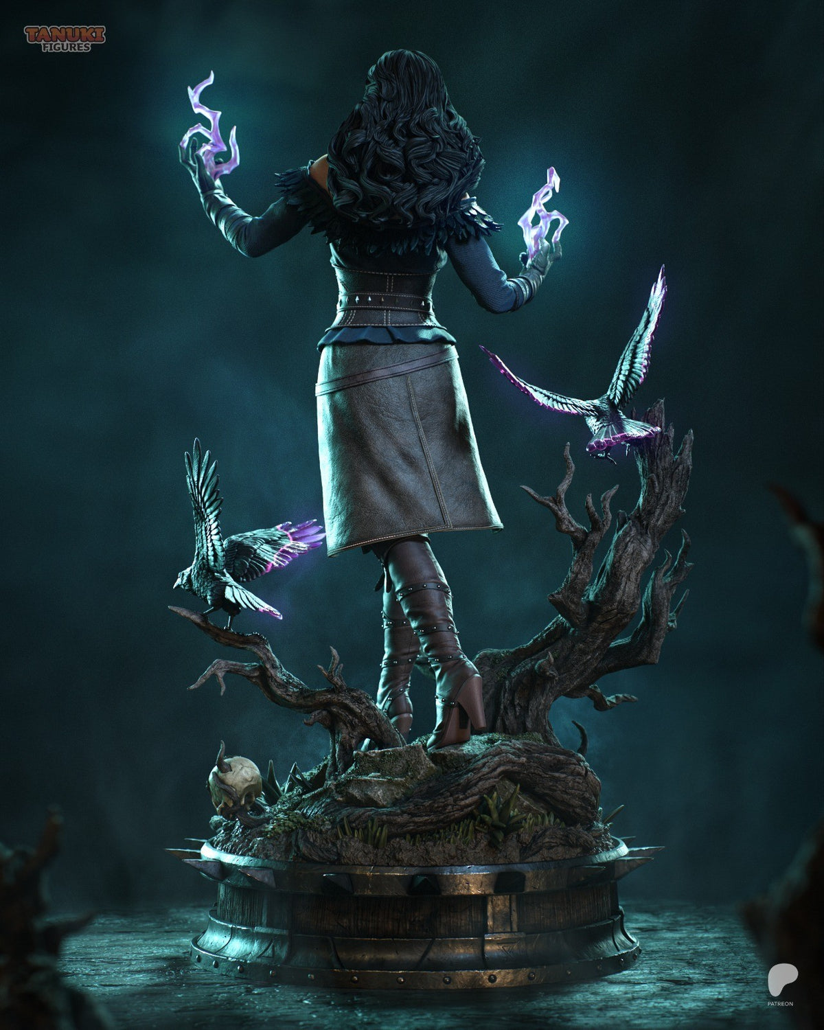 Yennefer (The Witcher) 3D Printed Garage Kit Figure