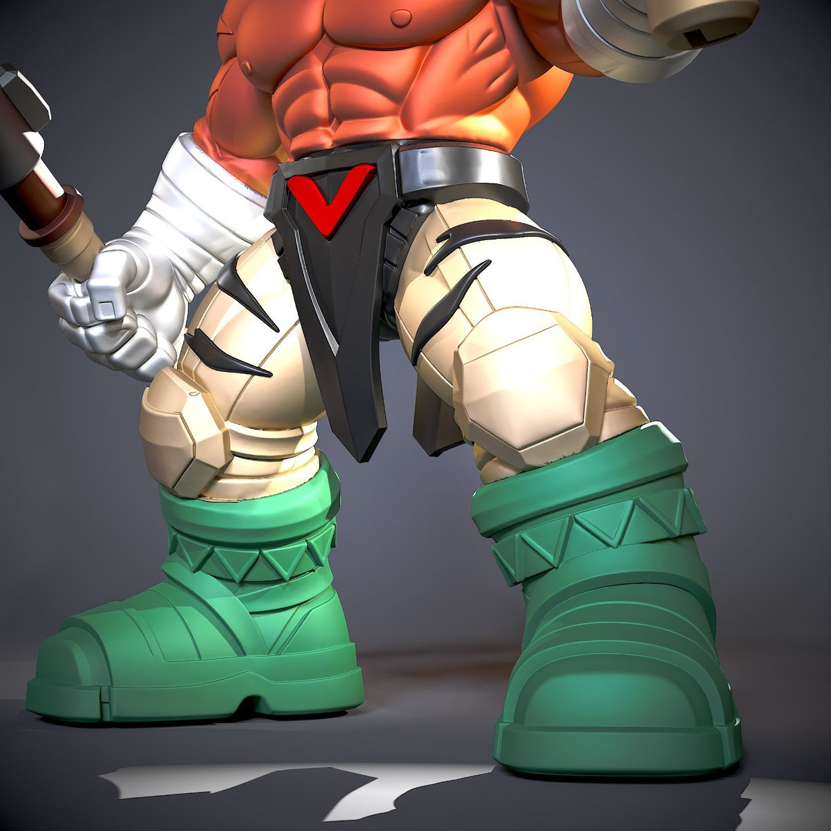 Chief Thunder Killer Instinct Fan Art Figure Full Colour 3D Printed Statue