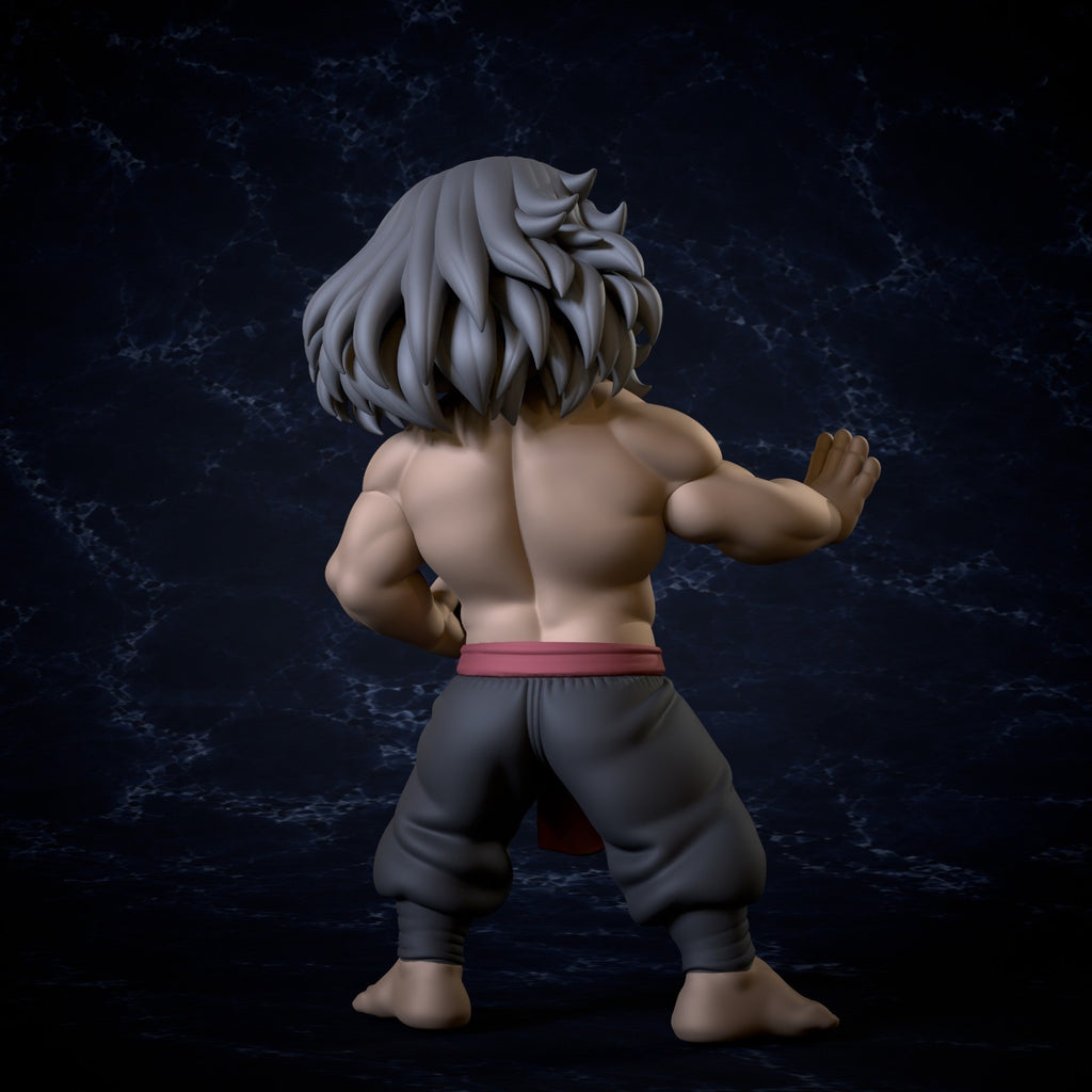 Uncle Iroh Avatar Last Airbender Fan Art Figure Full Colour 3D Printed Statue
