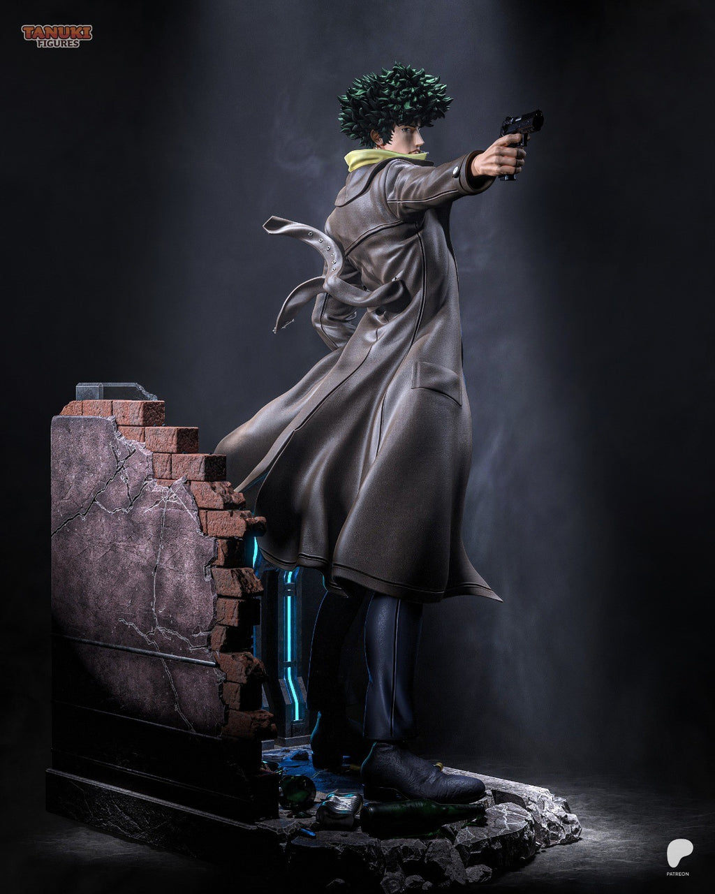 Spike Spiegel (Cowboy Bebop) 3D Printed Garage Kit Figure
