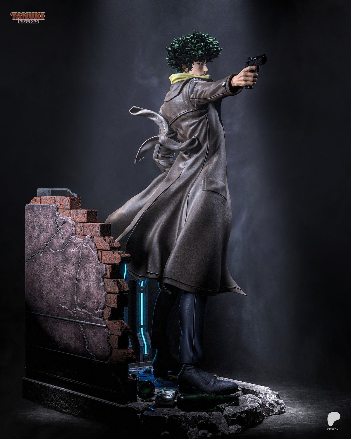 Spike Spiegel (Cowboy Bebop) 3D Printed Garage Kit Figure