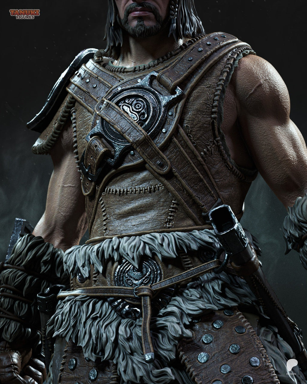 Dovahkiin (Skyrim) 3D Printed Garage Kit Figure