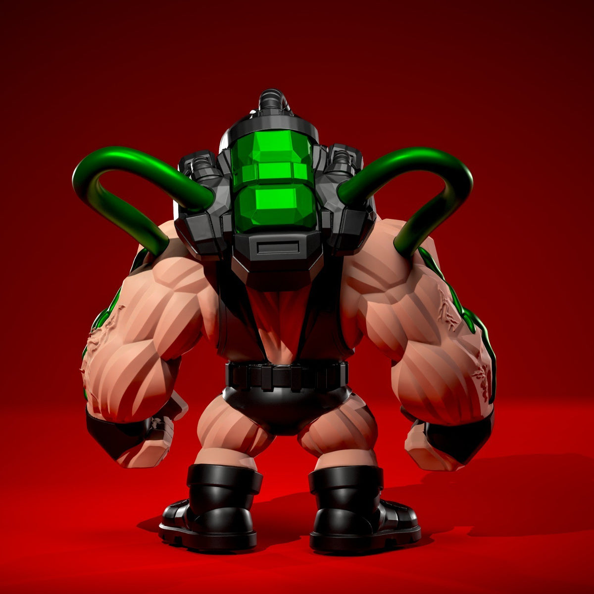 Bane DC Fan Art Figure Full Colour 3D Printed Statue