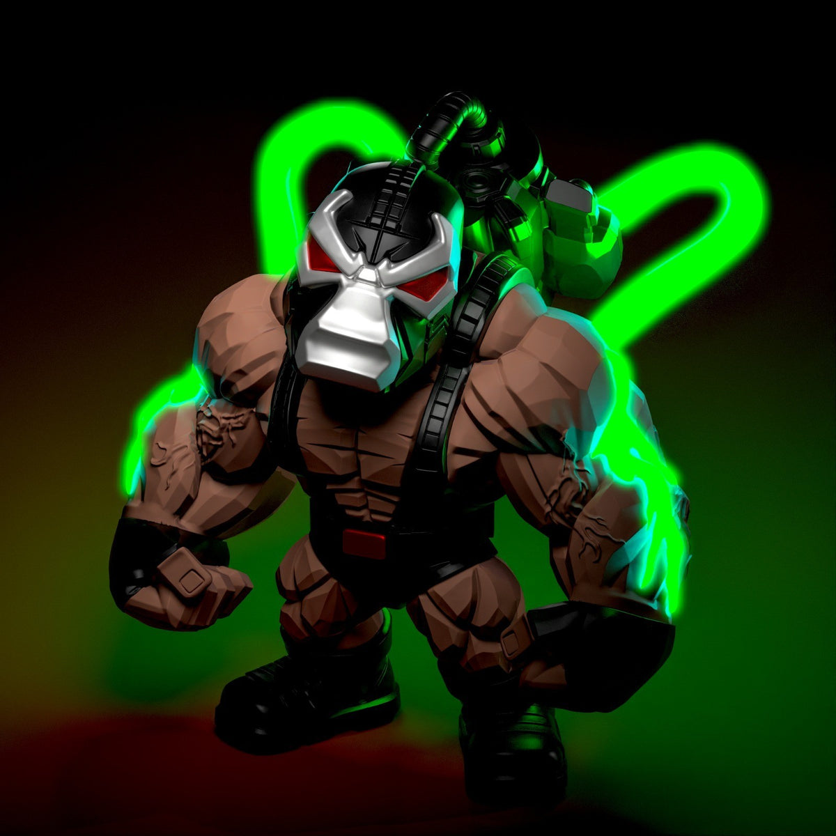 Bane DC Fan Art Figure Full Colour 3D Printed Statue