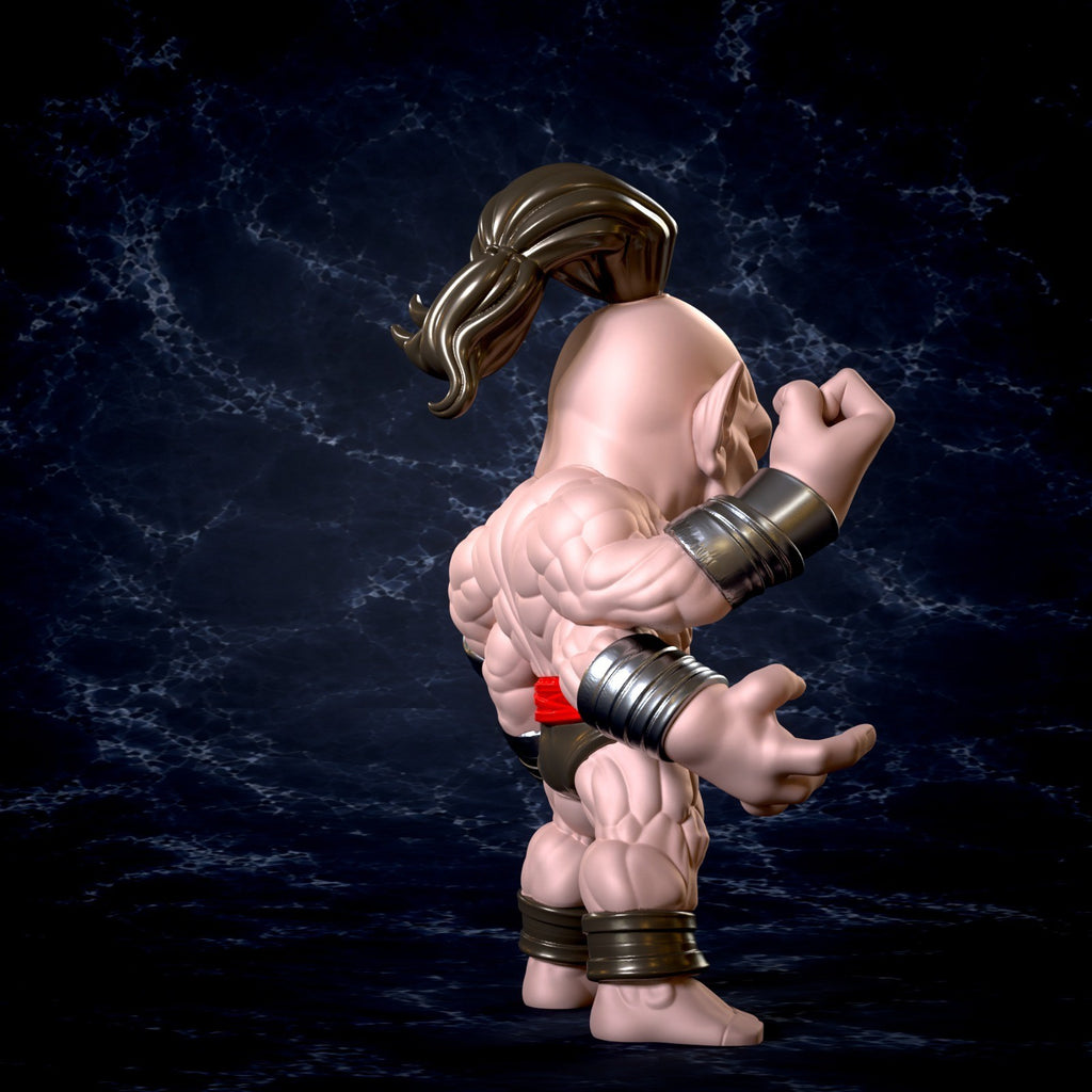 Goro Mortal Kombat Fan Art Figure Full Colour 3D Printed Statue