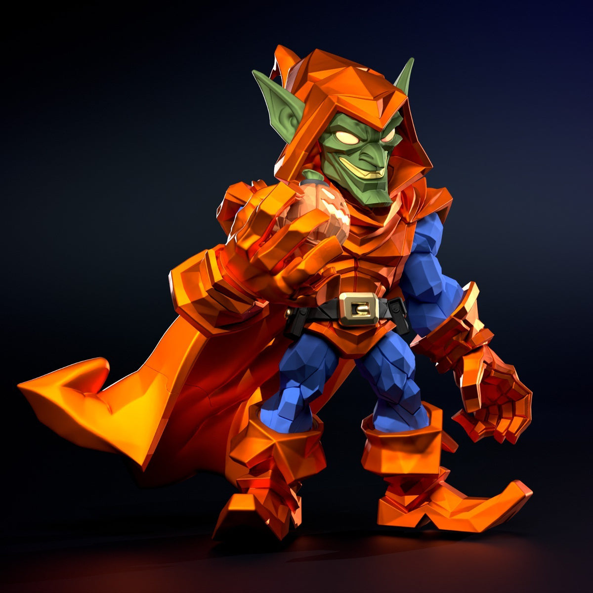 Hobgoblin Marvel Fan Art Figure Full Colour 3D Printed Statue