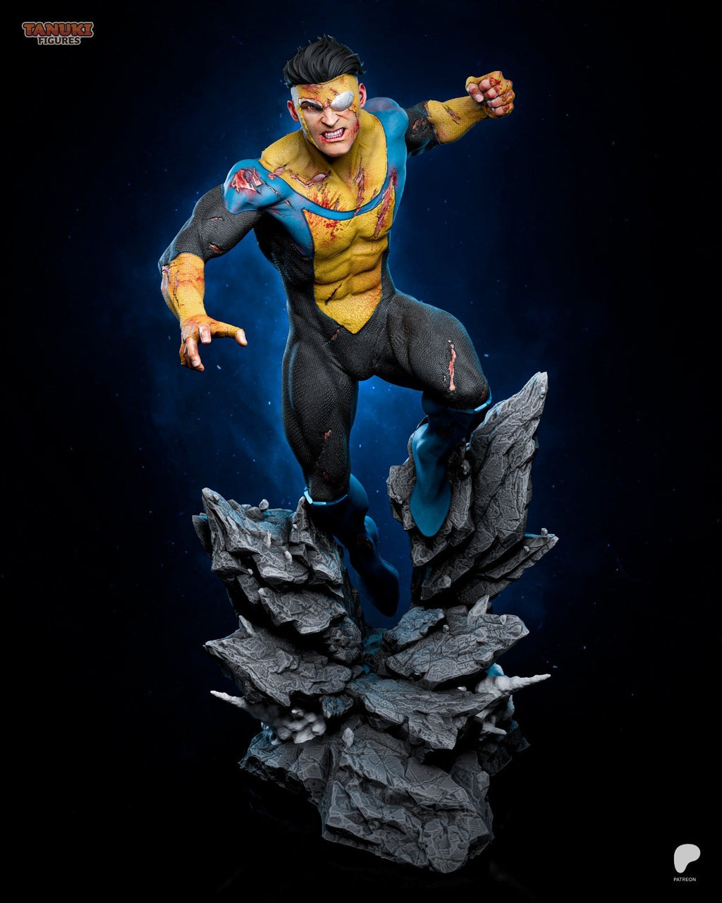 Mark (Invincible) 3D Printed Garage Kit Figure