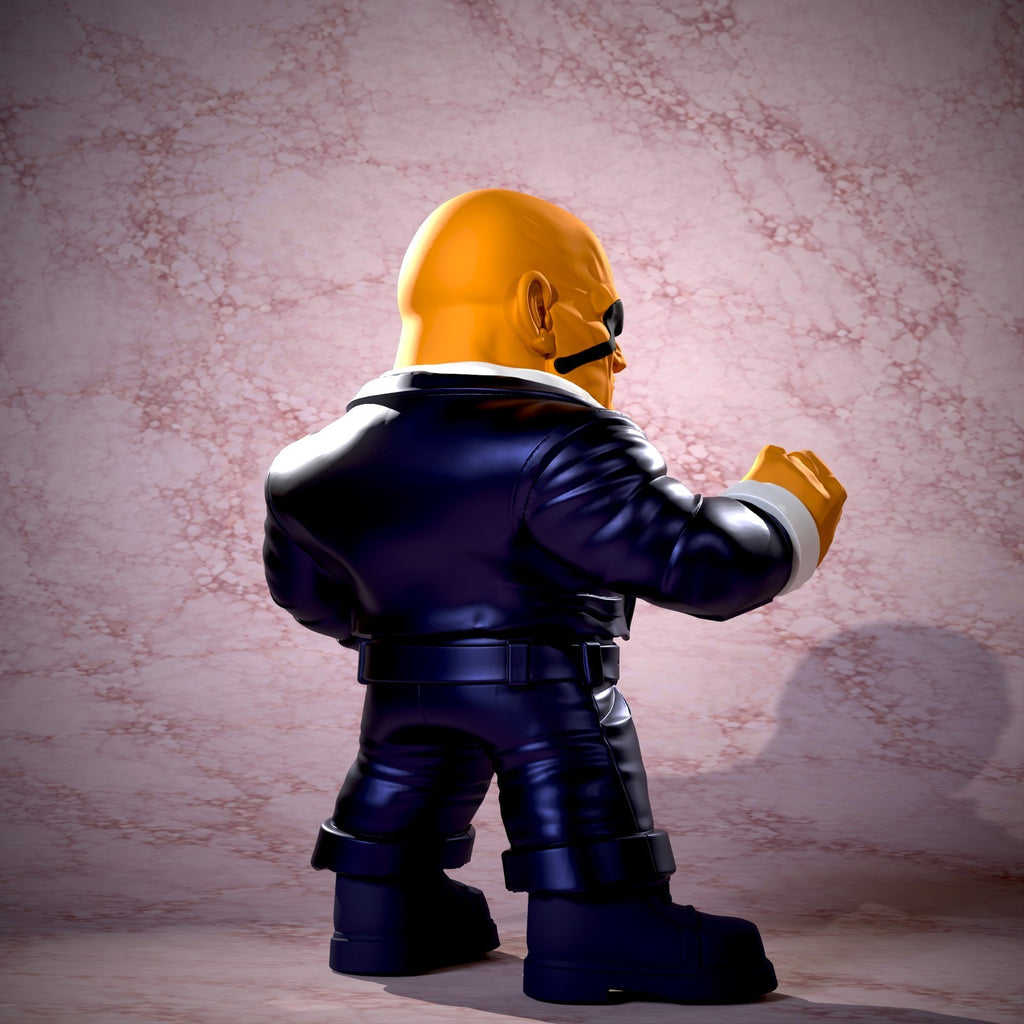 Corporate Sagat Street Fighter Fan Art Figure Full Colour 3D Printed Statue