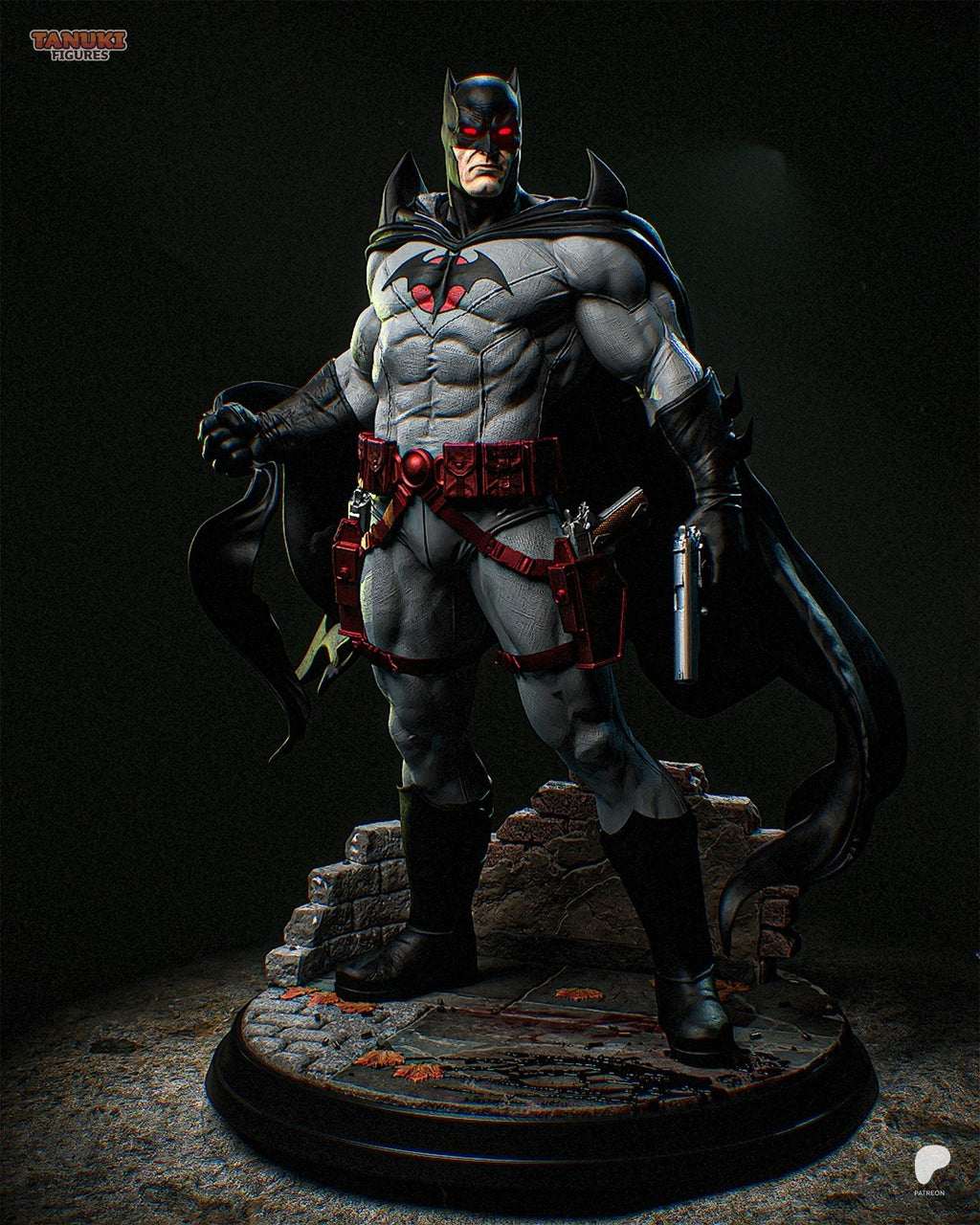 Thomas Wayne (Flashpoint) 3D Printed Garage Kit Figure