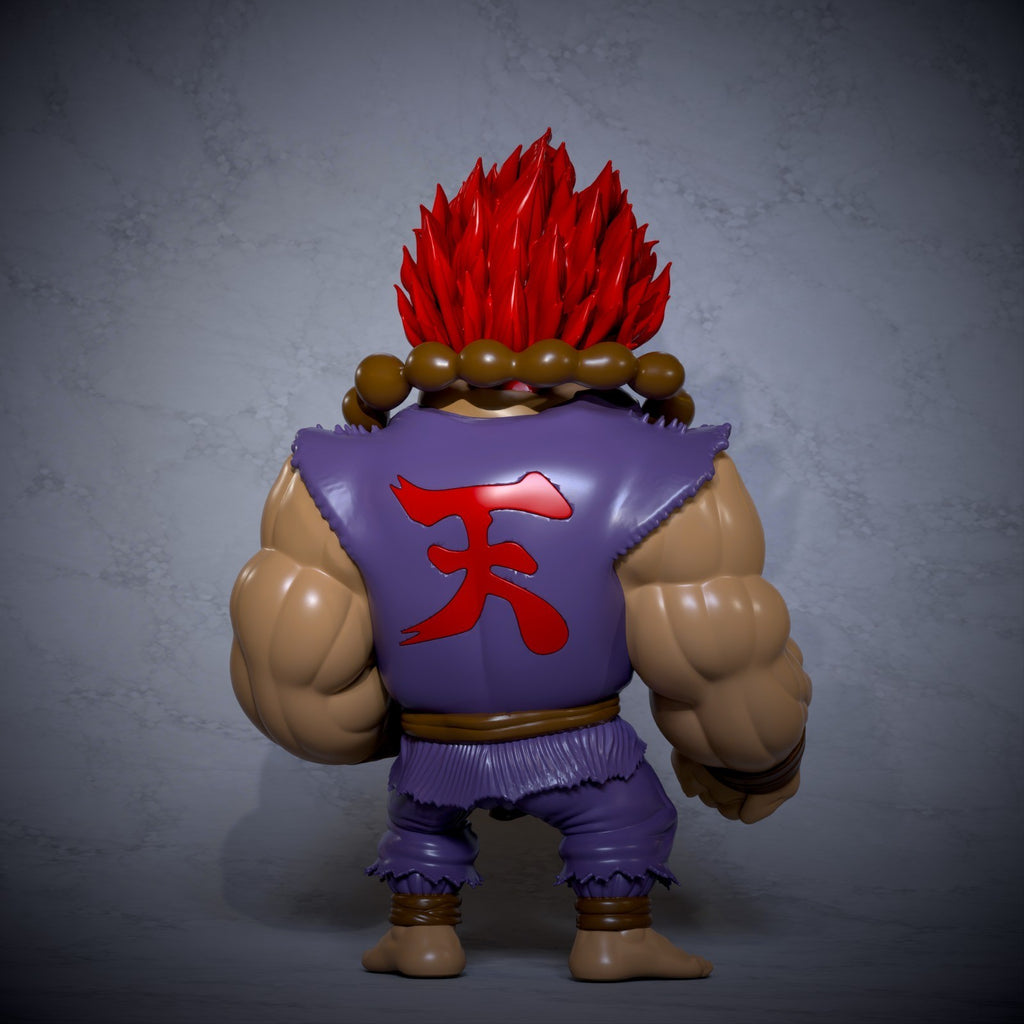 Akuma XL Street Fighter Fan Art Figure Full Colour 3D Printed Statue