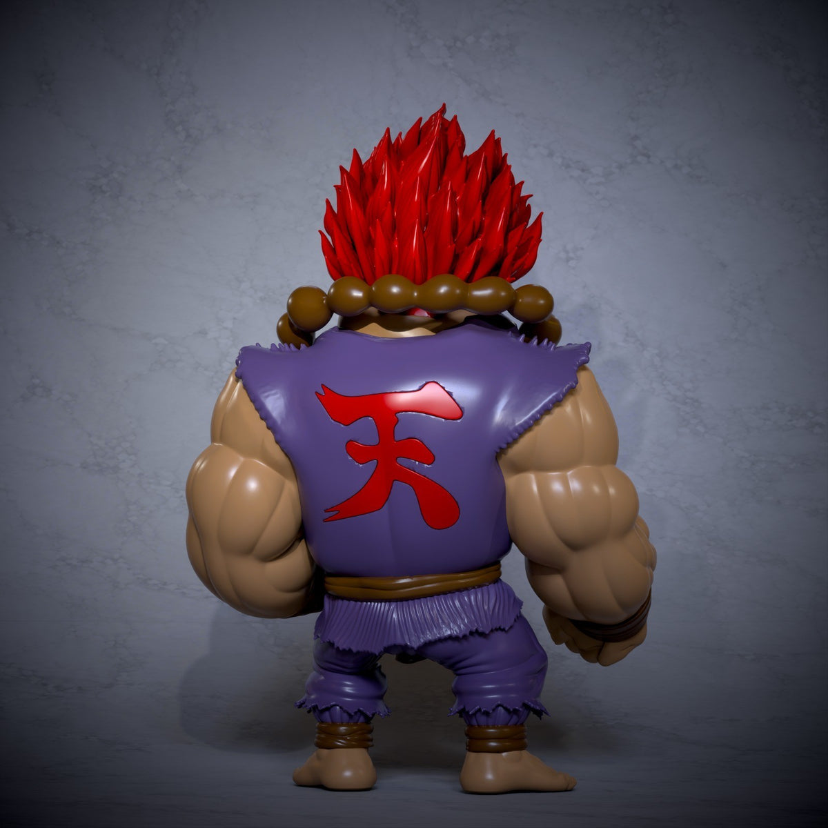 Akuma XL Street Fighter Fan Art Figure Full Colour 3D Printed Statue