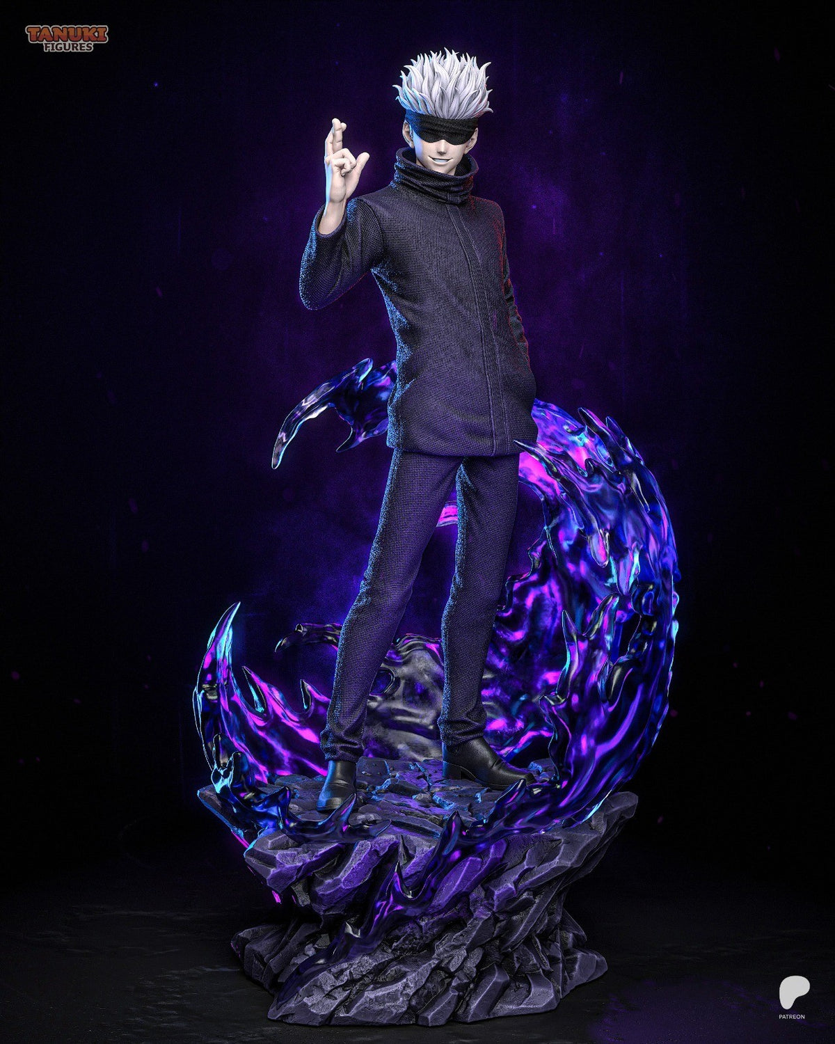 Satoru Gojo (Jujutsu Kaisen) 3D Printed Garage Kit Figure