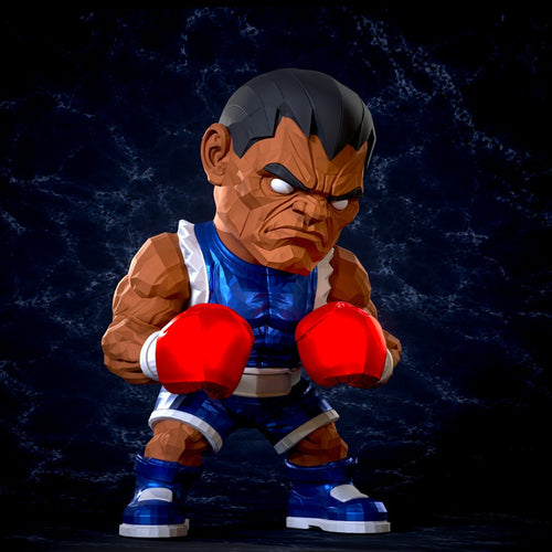Balrog Street Fighter Fan Art Figure Full Colour 3D Printed Statue