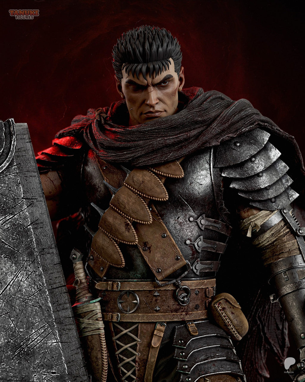 Guts (Berserk) 3D Printed Garage Kit Figure