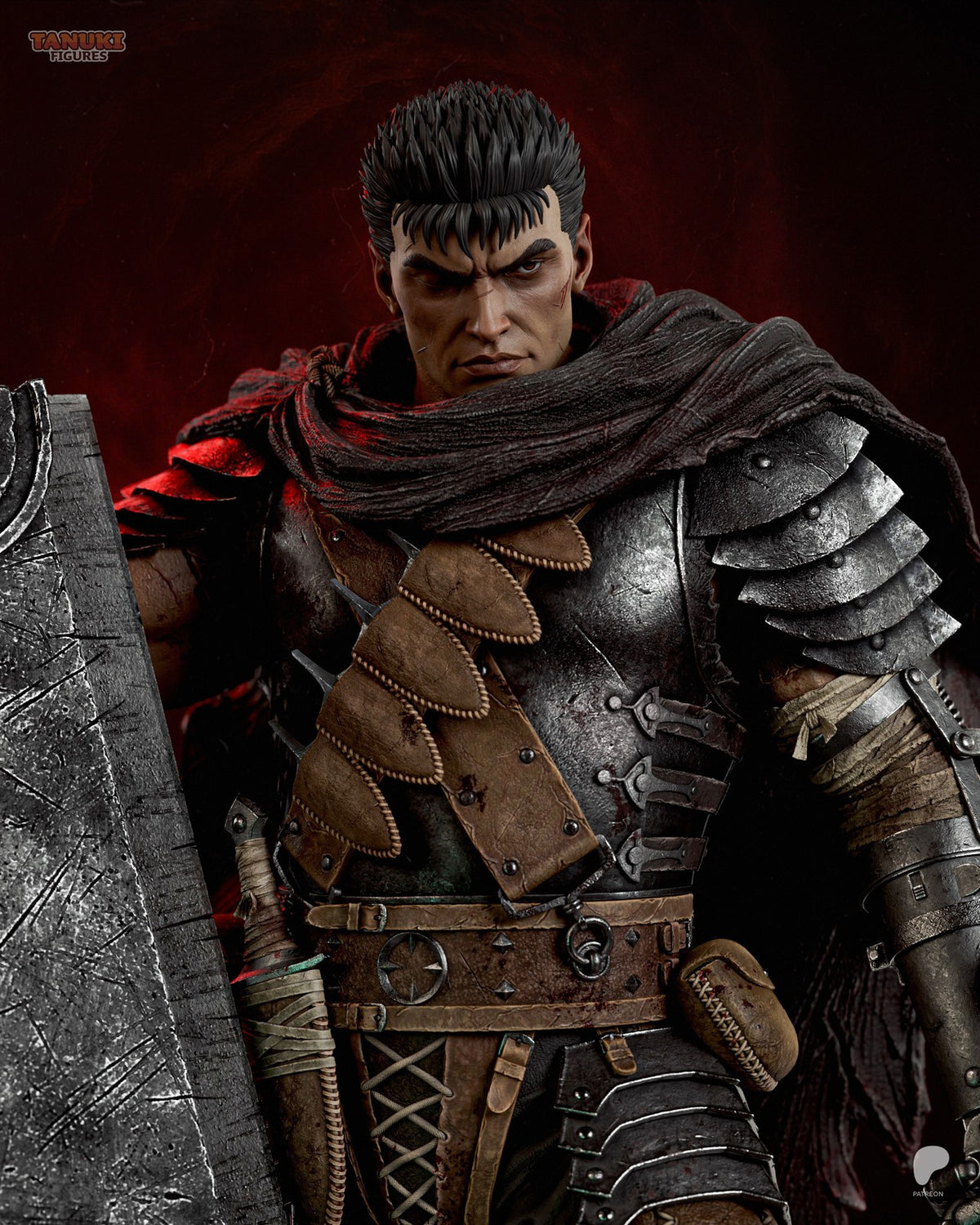 Guts (Berserk) 3D Printed Garage Kit Figure