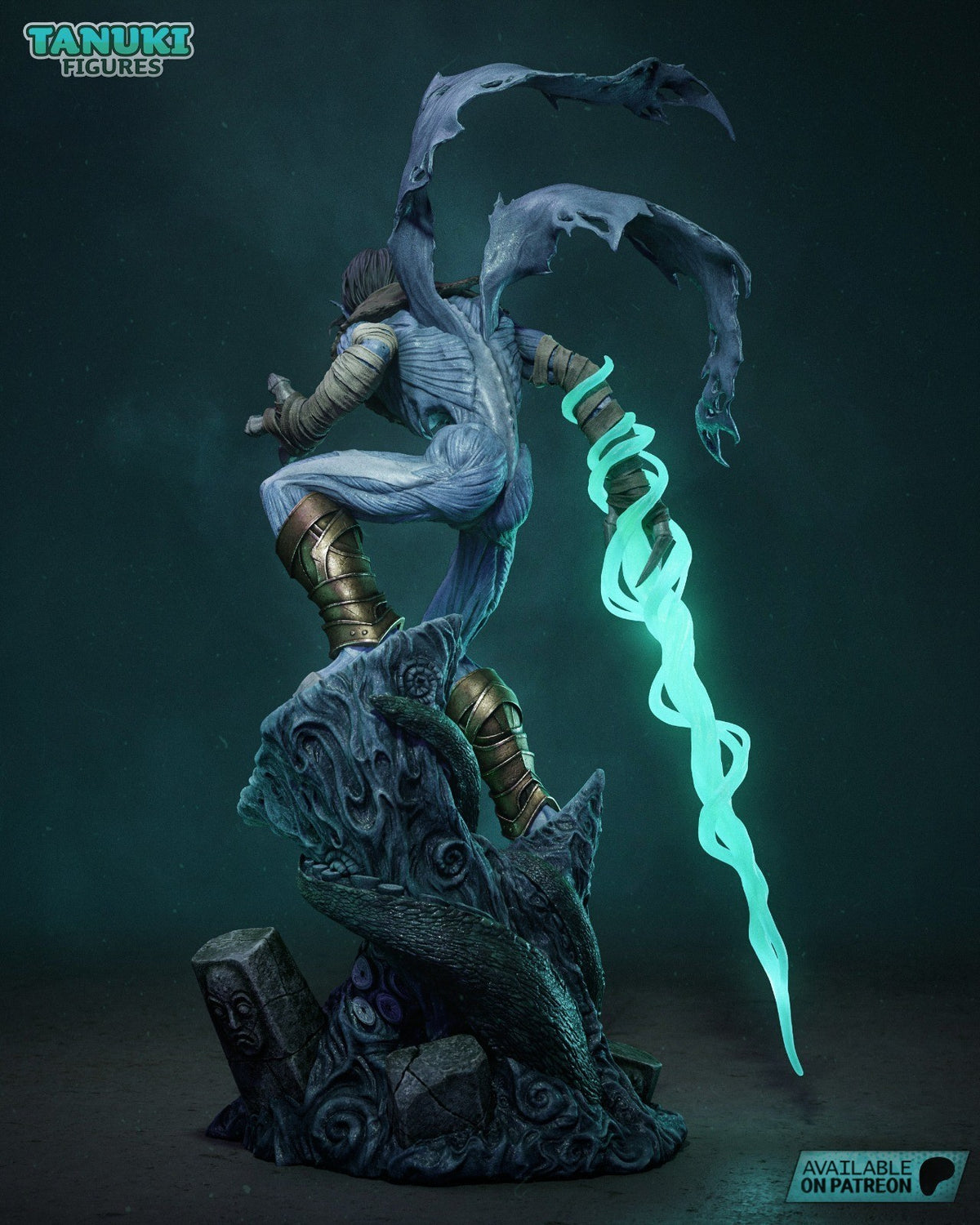 Raziel (Soul Reaver) 3D Printed Garage Kit Figure