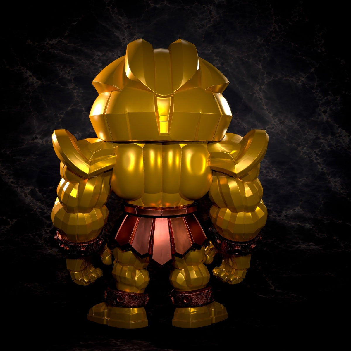 Exodia Yu-Gi-Oh Fan Art Figure Full Colour 3D Printed Statue
