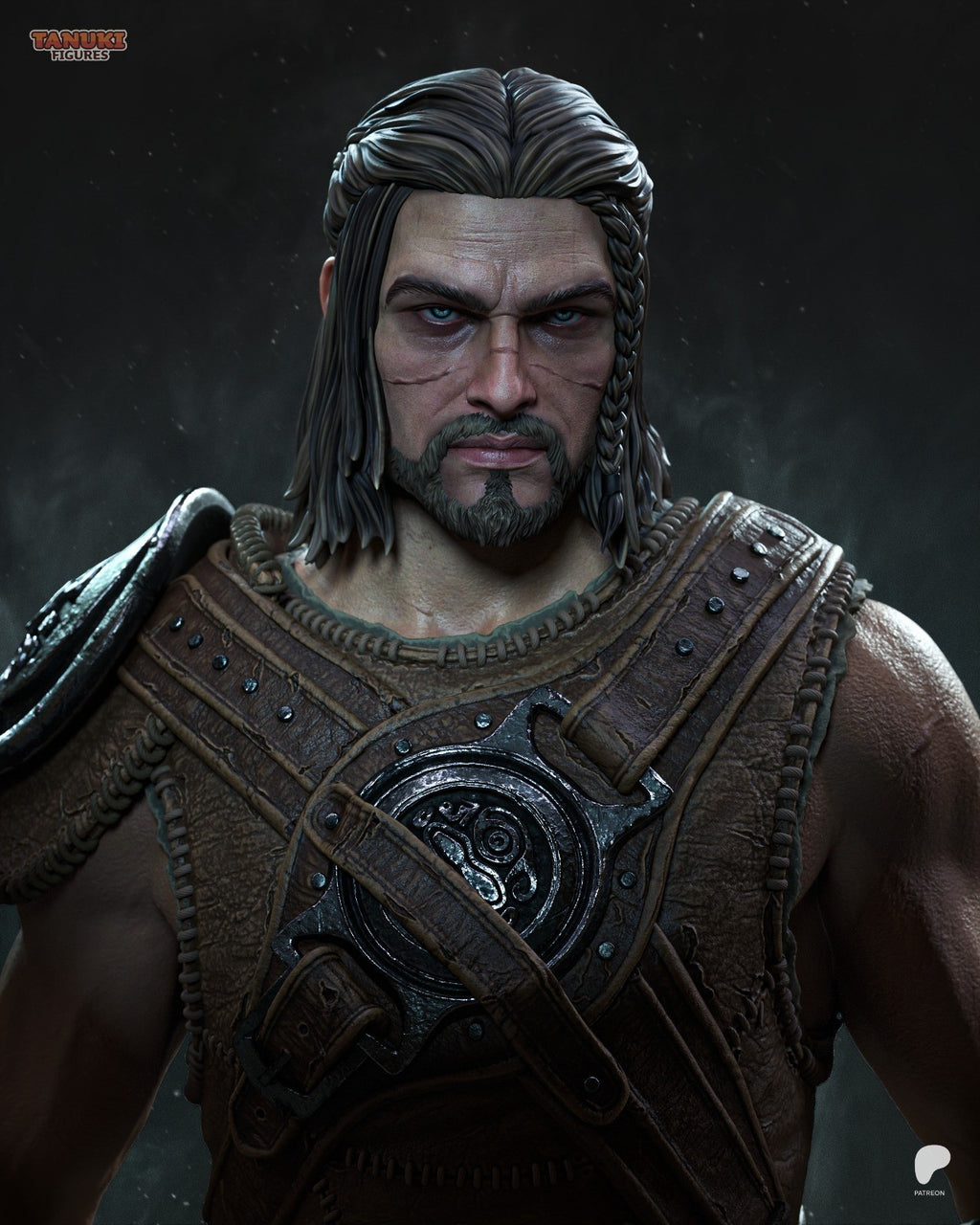 Dovahkiin (Skyrim) 3D Printed Garage Kit Figure